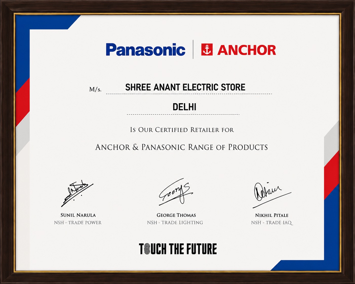 Panasonic Anchor