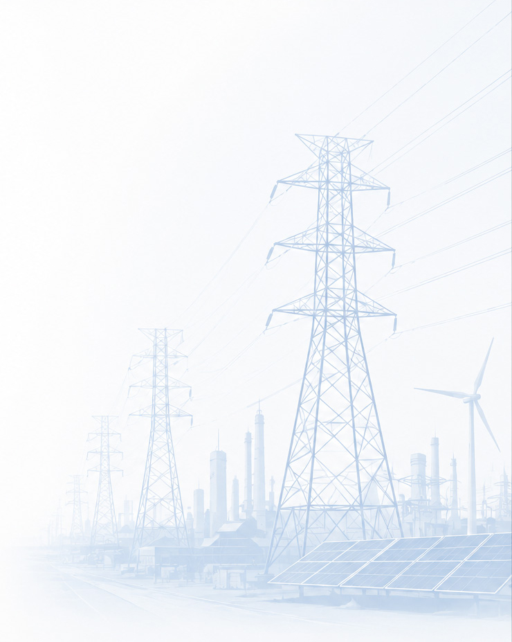 Electrical Power Grid Infrastructure Grid System